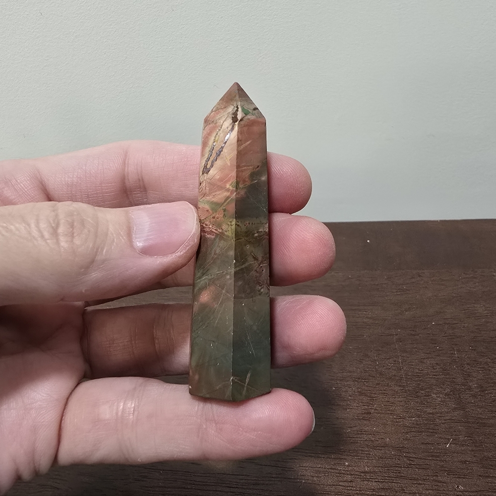 Red Creek Jasper Crystal Tower #B